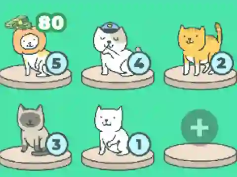 Meow Merge — безплатна онлайн игра