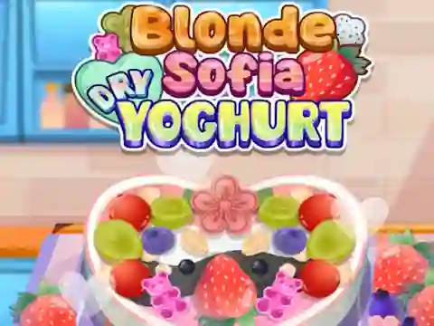Blonde Sofia: Dry Yoghurt — безплатна онлайн игра