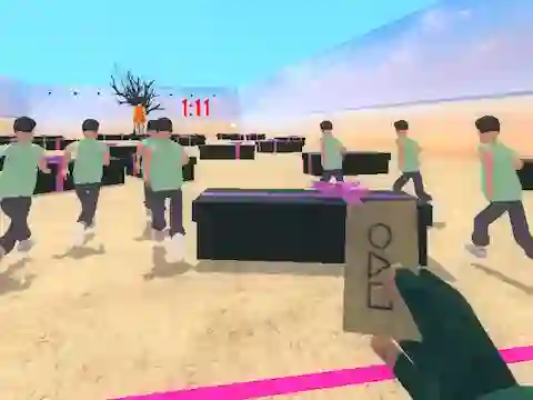 Squid Game Red Light — безплатна онлайн игра