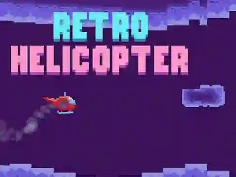 Retro Helicopter — безплатна онлайн игра