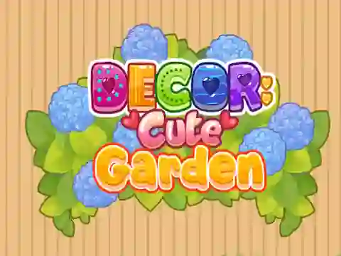 Decor: Cute Garden — безплатна онлайн игра