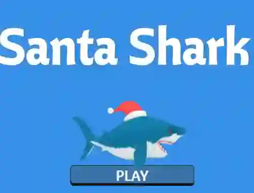 Santa Shark — безплатна онлайн игра