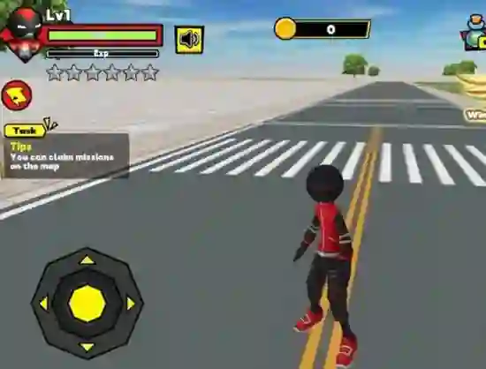 Stick Rope Hero — безплатна онлайн игра