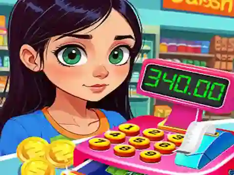 Supermarket Shopping For Kids — безплатна онлайн игра