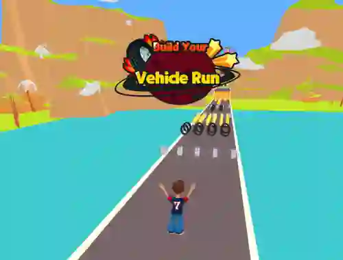 Build Your Vehicle Run — безплатна онлайн игра