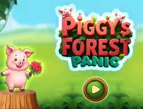 Piggy's Forest Panic — безплатна онлайн игра