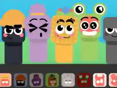 Sprunbox: The Qoobies — безплатна онлайн игра