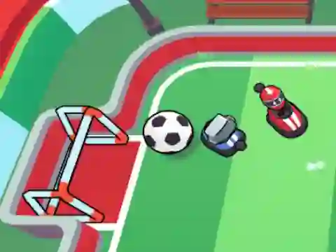 Bumper Cars Soccer — безплатна онлайн игра
