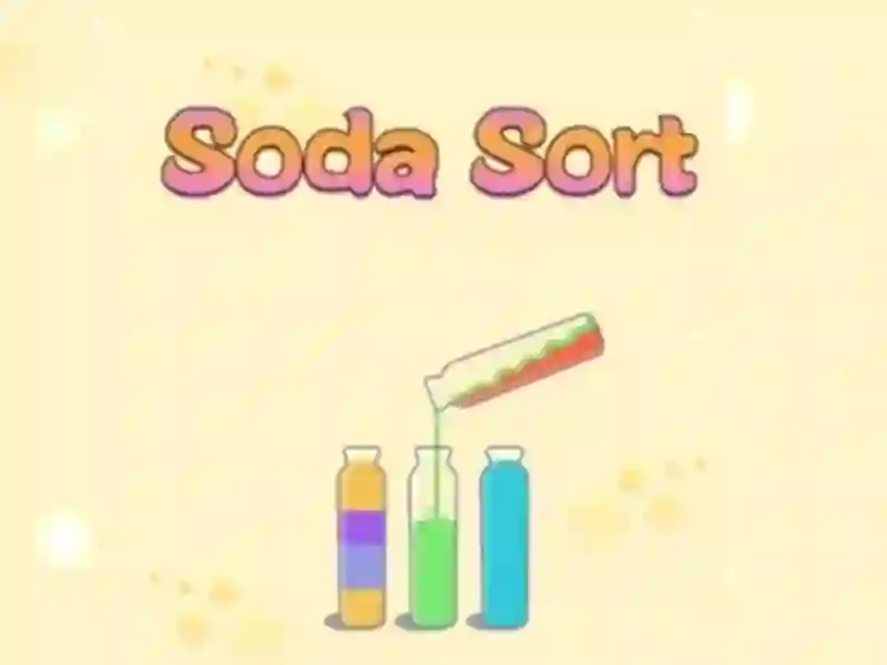 Soda Sort — безплатна онлайн игра