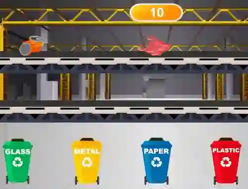 Recycling Factory — безплатна онлайн игра