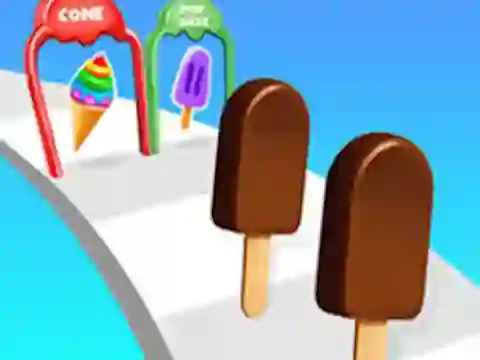 Ice Cream Stack Runner — безплатна онлайн игра