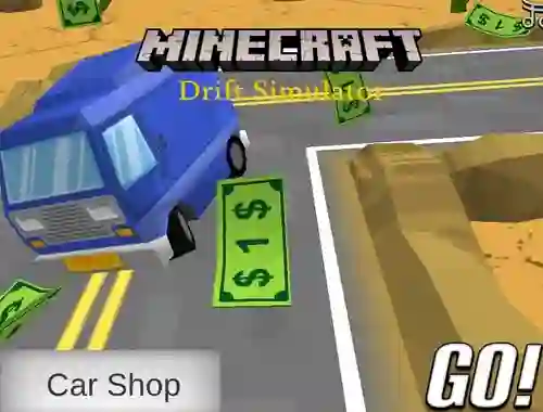 Minecraft Drift Simulator — безплатна онлайн игра