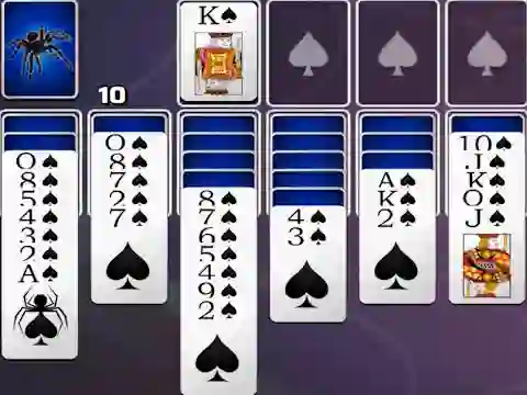 Spades Spider Solitaire — безплатна онлайн игра