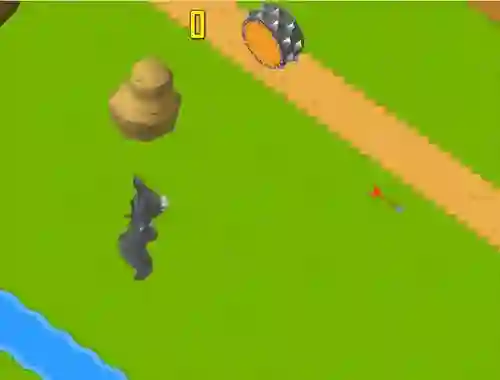 Ratomilton Crosses The Road — безплатна онлайн игра