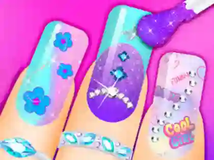 Coloring Book: Nail Art — безплатна онлайн игра