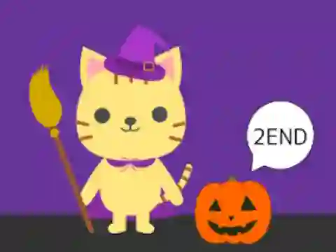 Cat and Halloween Escape — безплатна онлайн игра