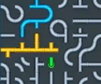 Connect The Pipes Water Puzzle — безплатна онлайн игра