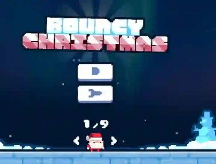 Bouncy Christmas — безплатна онлайн игра