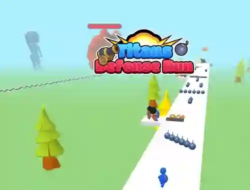 Titans Defense Run — безплатна онлайн игра