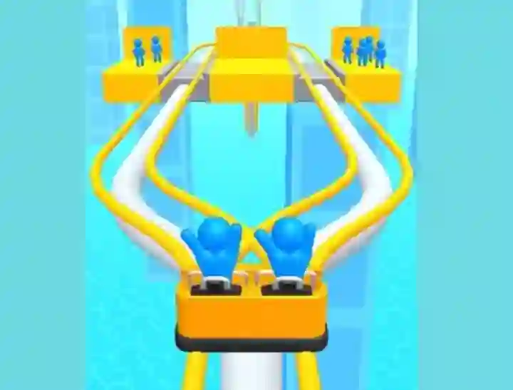 Runner Coaster Race — безплатна онлайн игра