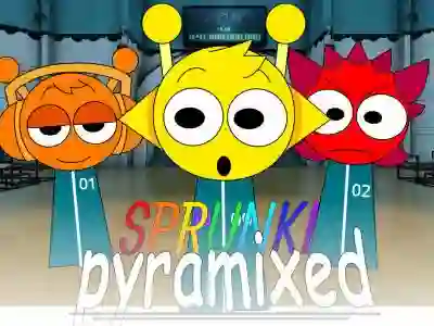 Sprunki Pyramixed: Squid Game — безплатна онлайн игра