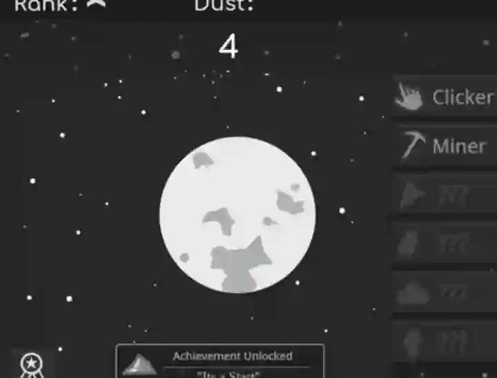 Planet Clicker Dust Collector — безплатна онлайн игра