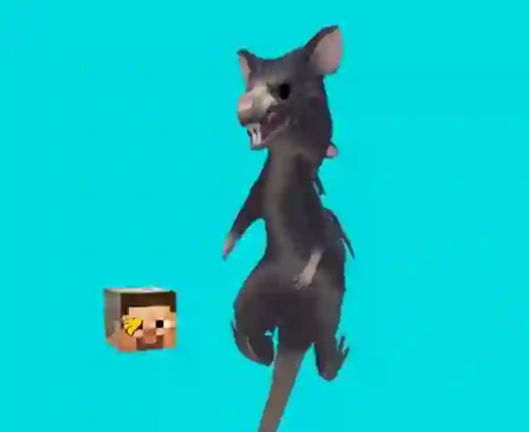 Ratomilton Spinning Flappy Minecraf — безплатна онлайн игра