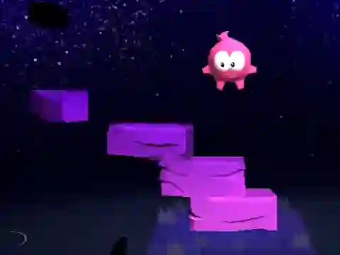 Om nom Jump — безплатна онлайн игра