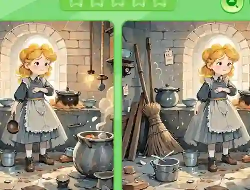 Find The Differences: Cinderella — безплатна онлайн игра