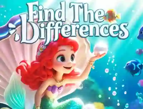 Find The Differences: Little Mermaid — безплатна онлайн игра
