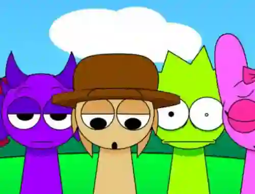 Sprunki Pyramixed - Finished Animations — безплатна онлайн игра