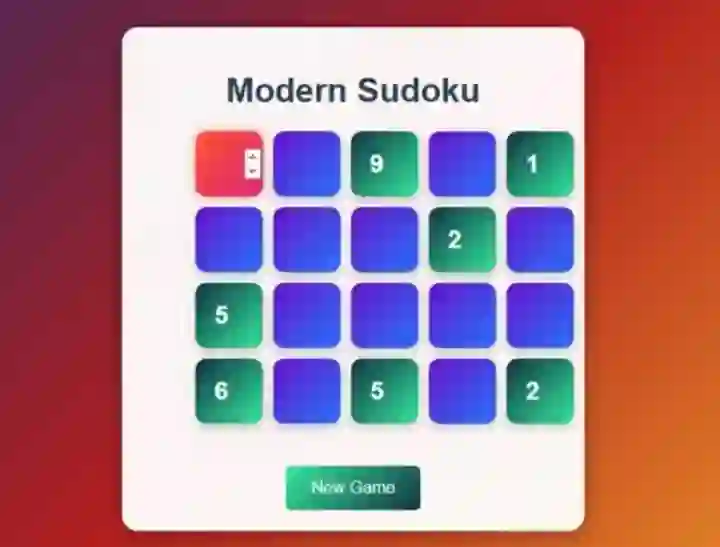 Modern Sudoku — безплатна онлайн игра