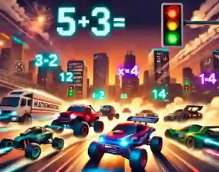 Mathematics Racing — безплатна онлайн игра