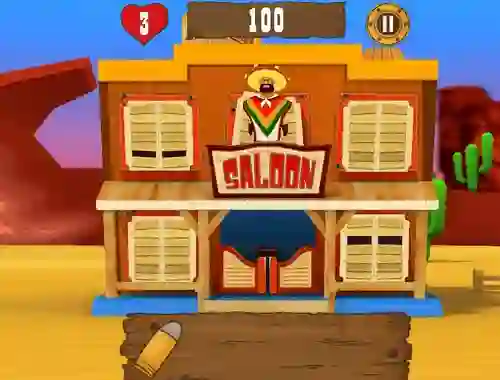 Saloon Robbery — безплатна онлайн игра