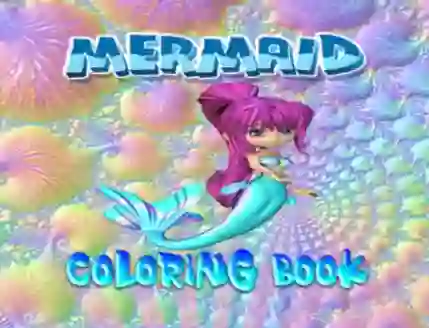Mermaid Coloring Book — безплатна онлайн игра