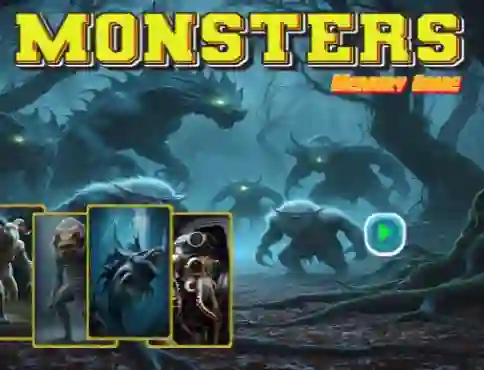 Monsters Memory Game — безплатна онлайн игра