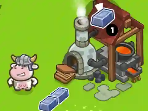 Cow Castle — безплатна онлайн игра