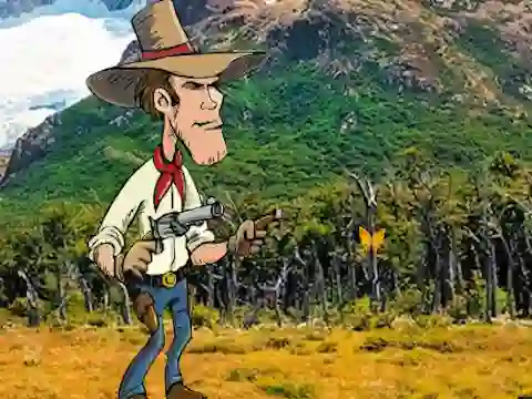 Cowboy Discovers Fortune Pot — безплатна онлайн игра