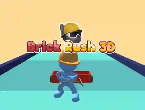 Brick Rush 3D — безплатна онлайн игра