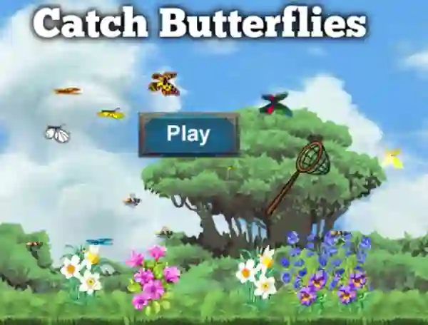 Catch Butterflies — безплатна онлайн игра