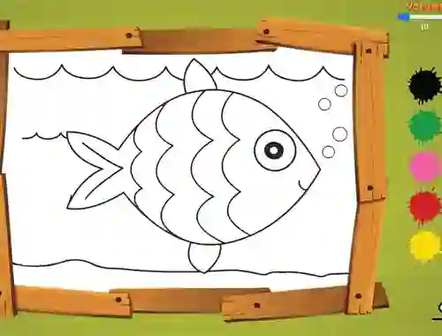 Kids Colour Game — безплатна онлайн игра