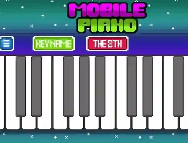 Mobile Piano — безплатна онлайн игра
