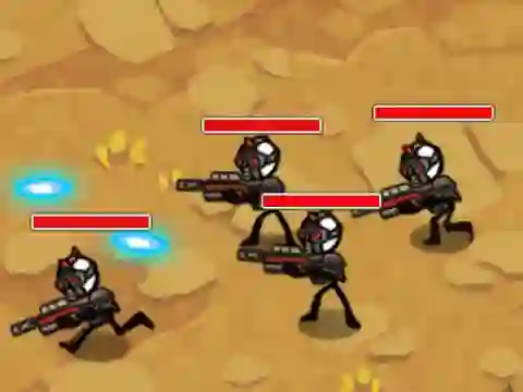 Stickman Warfare — безплатна онлайн игра
