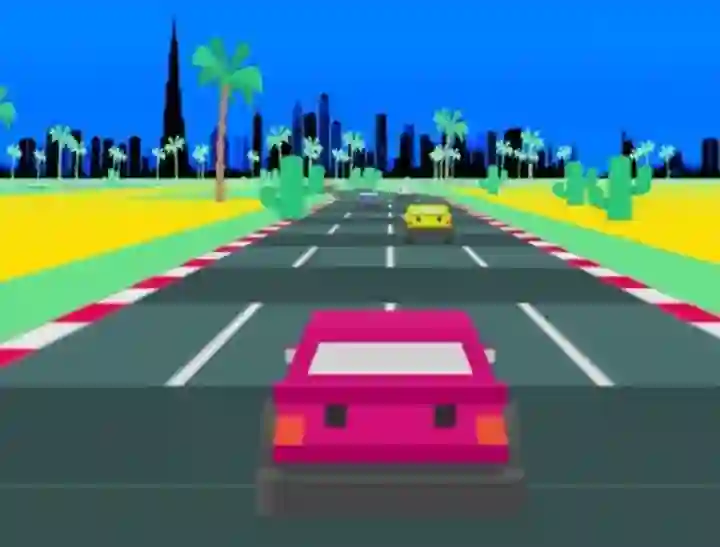Dubai Race — безплатна онлайн игра