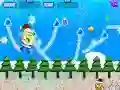 Swinging SpongeBob Xmas — безплатна онлайн игра