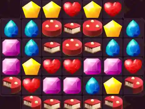 Shiny Jewels — безплатна онлайн игра