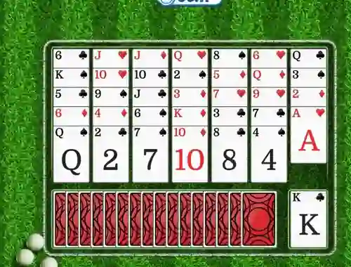 Golf Solitaire — безплатна онлайн игра