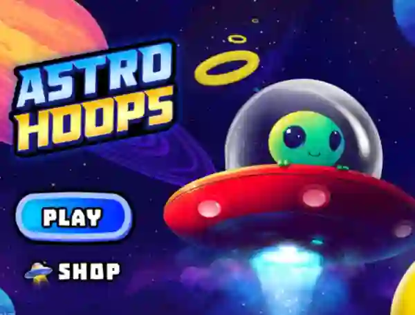 Astro Hoops — безплатна онлайн игра