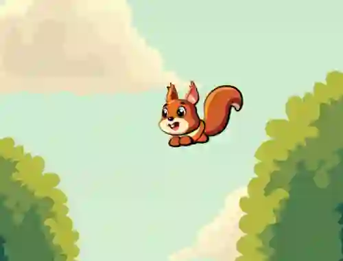 Flying Squirrel — безплатна онлайн игра