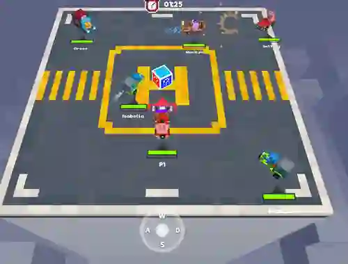 Bumper Car Demolition Race — безплатна онлайн игра